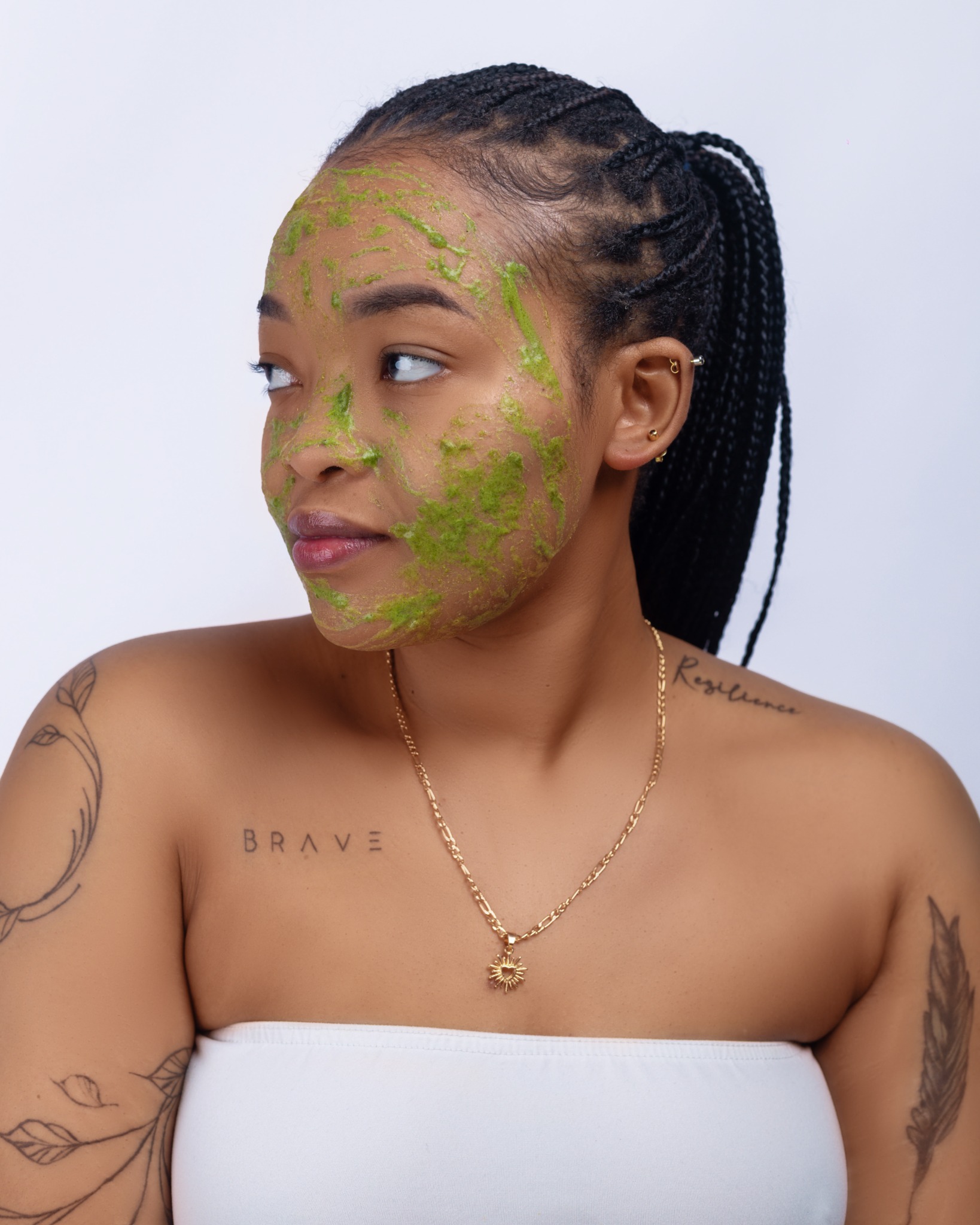 Beauty and skincare portrait